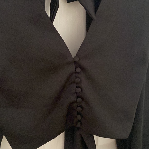 Satin crop top - Picture 2 of 4